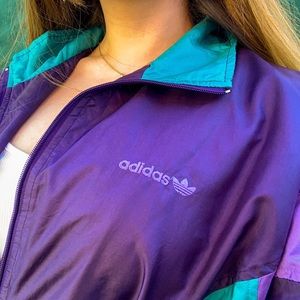 adidas vintage windbreaker